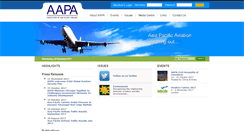 Desktop Screenshot of aapairlines.org